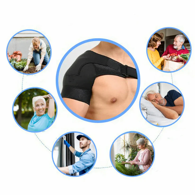 SPINECARE™ ORTHO SHOULDER SUPPORT PREMIUM | – PAIN RELIEF Shoulder Support Back Brace (DOCTOR'S CHOICE) INSTANT RELIEF
