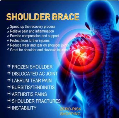 SPINECARE™ ORTHO SHOULDER SUPPORT PREMIUM | – PAIN RELIEF Shoulder Support Back Brace (DOCTOR'S CHOICE) INSTANT RELIEF