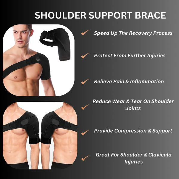 SPINECARE™ ORTHO SHOULDER SUPPORT PREMIUM | – PAIN RELIEF Shoulder Support Back Brace (DOCTOR'S CHOICE) INSTANT RELIEF